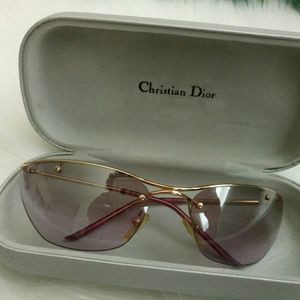 dior rimless sunglasses